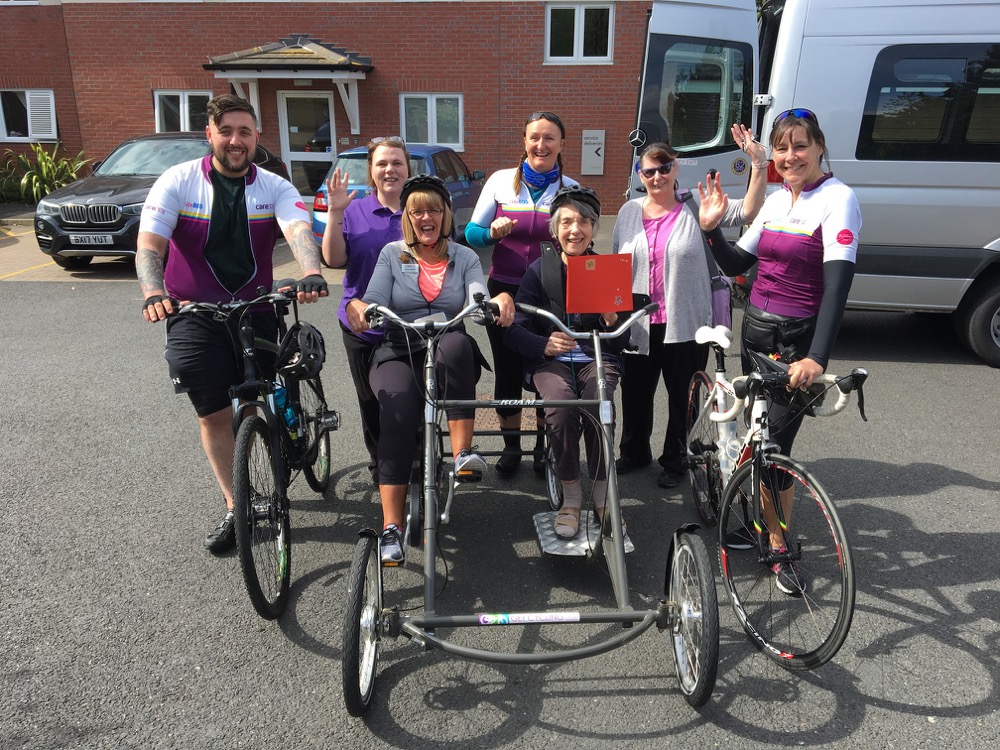 Brook Court sends-off riders on gruelling 800-mile charity bike ride